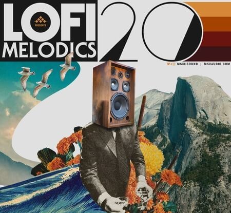 MSXII Sound Lofi Melodics 20 WAV